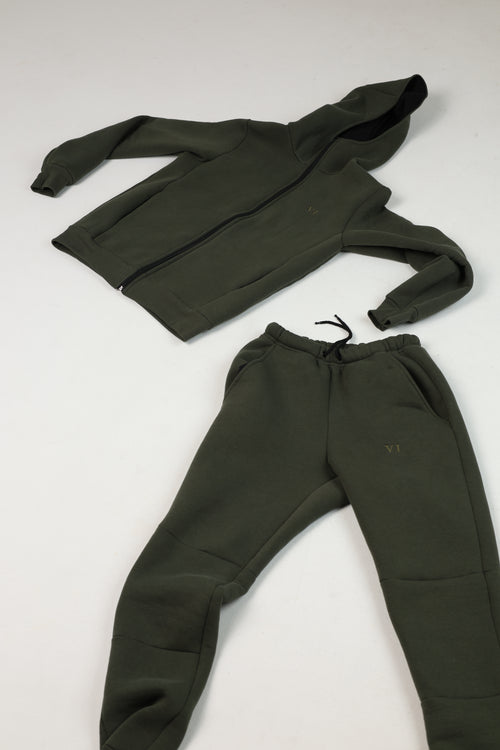 Tracksuit VI Round Army Green